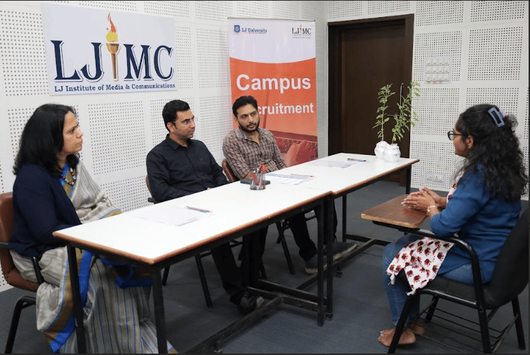 L J Institute of Media and Communications Ahmedabad Campus recruitment photo 2